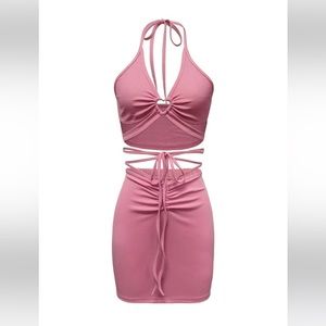 SHEIN two piece halter outfit / NEVER WORN